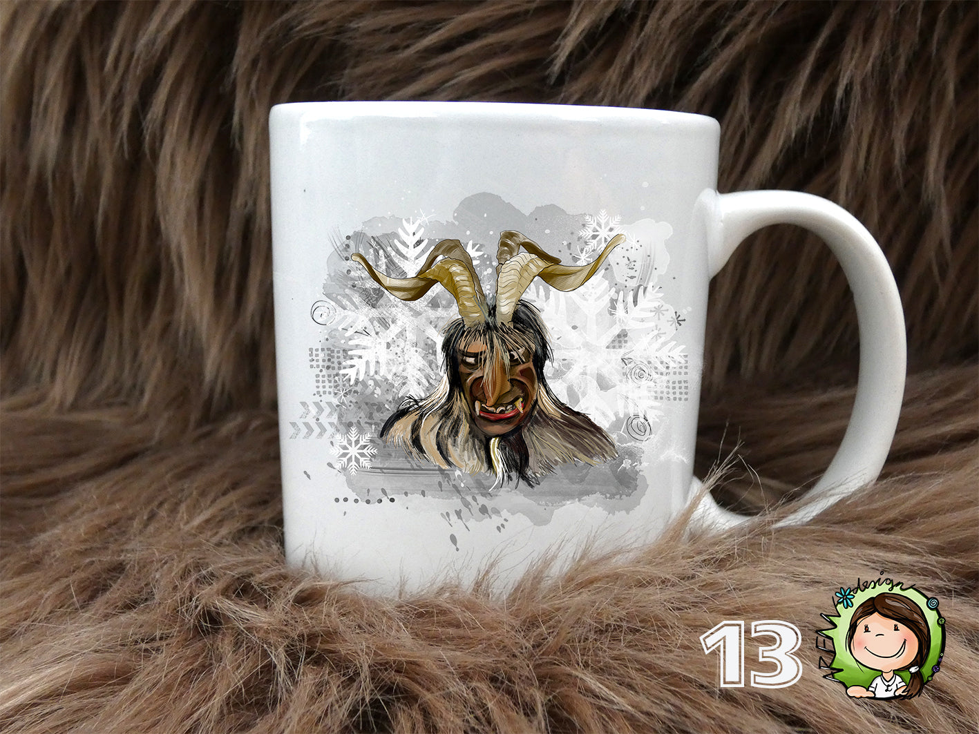 Tasse- Krampus Kopf