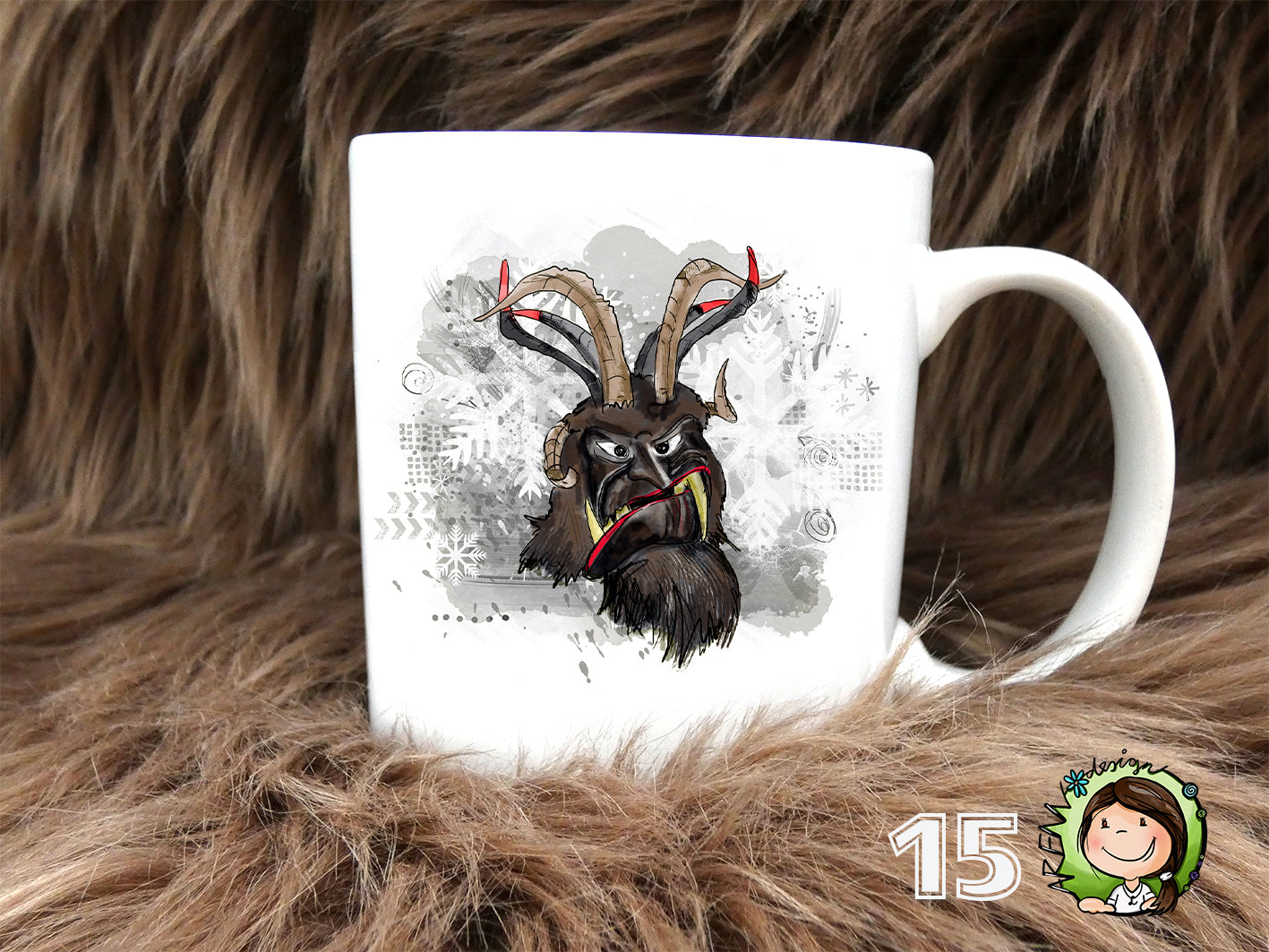 Tasse- Krampus Kopf