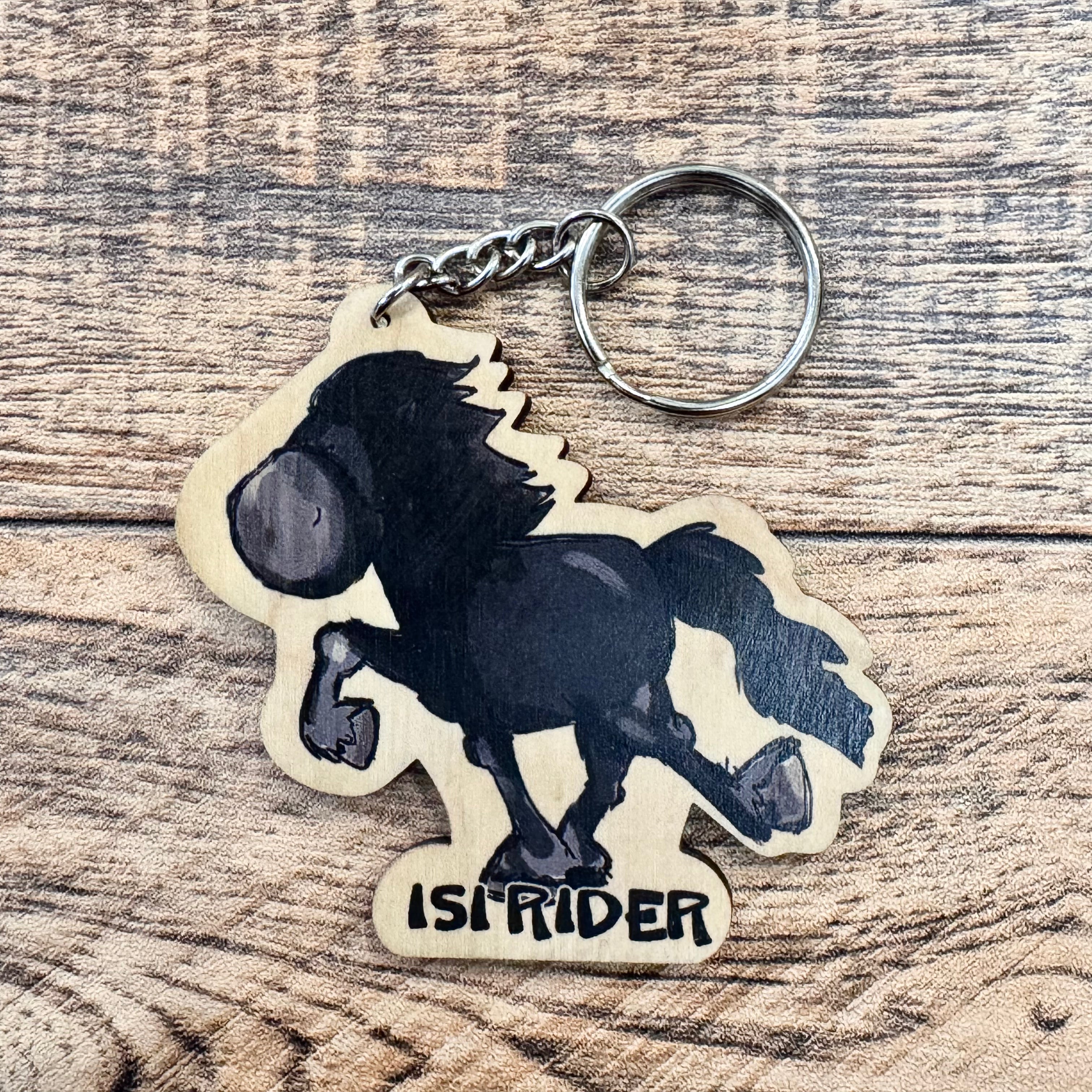 Schlüsselanhänger-Isladerpferd